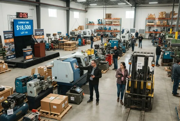 Featured image for: Industrial Liquidation Auctions: A Complete Guide to Buying Smart