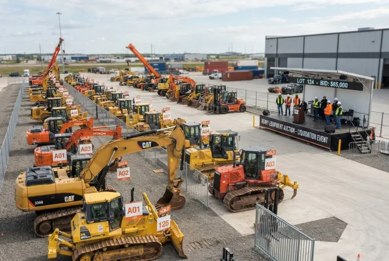 Featured image for: Industrial Liquidations: Demystifying the Heavy Machinery Auction Process