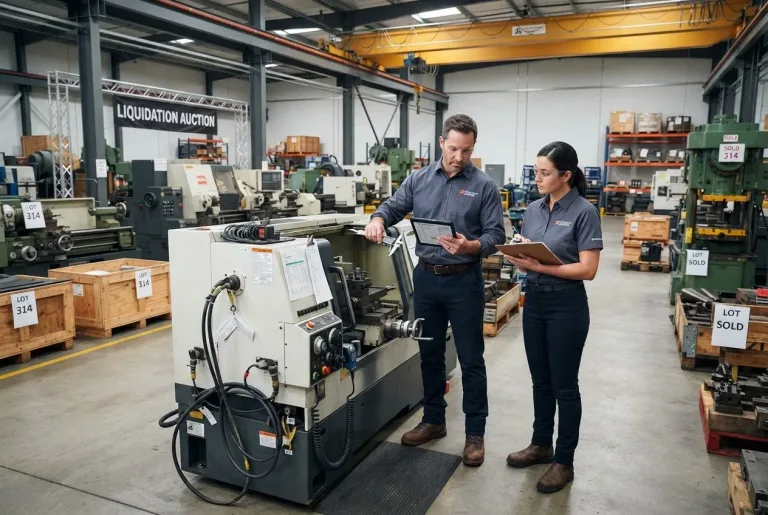 Featured image for: Industrial Liquidations Checklist: How to Verify Used Machinery ⚙️