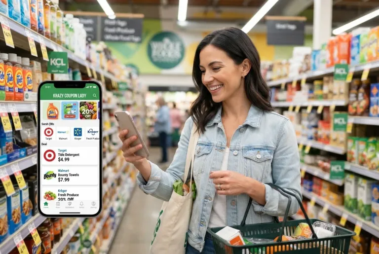 Featured image for: Krazy Coupon Lady App Review: Smart Store-by-Store Savings Guide