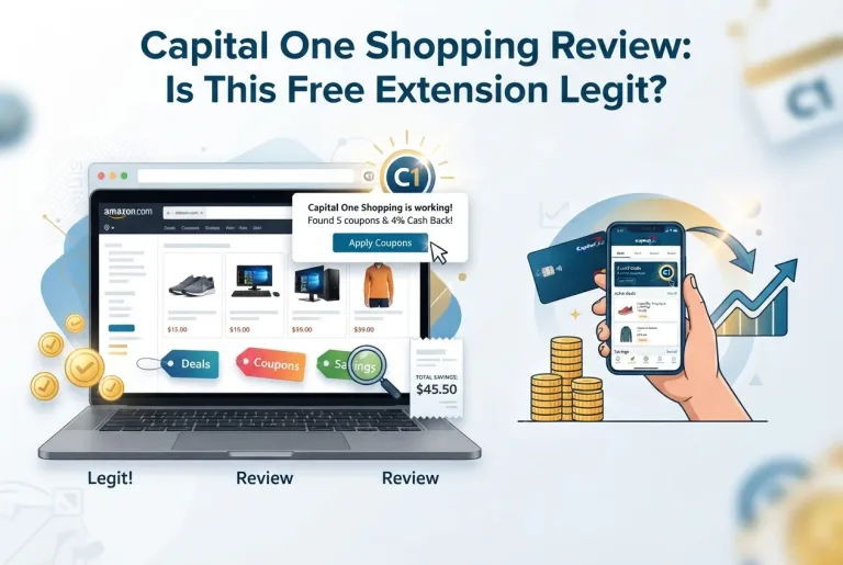 Featured image for: Capital One Shopping Review: Is This Free Extension Legit?