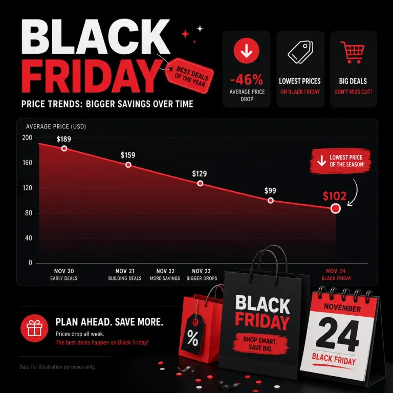 Featured: Black Friday Price Patterns Over the Past Five Years