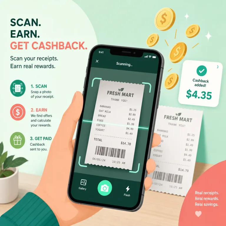 Featured: Scanning Receipt Apps That Give Real Cash Back