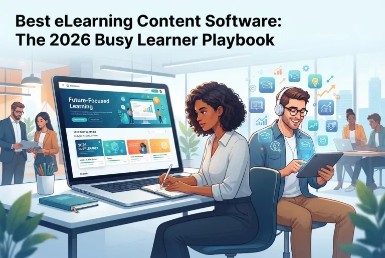 Featured image for: Best eLearning Content Software: The 2026 Busy Learner Playbook