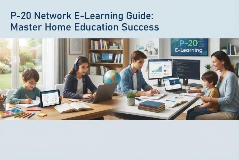 Featured image for: P-20 Network E-Learning Guide: Master Home Education Success