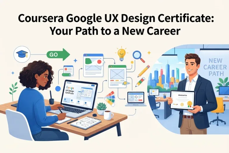 Featured image for: Coursera Google UX Design Certificate: Your Path to a New Career