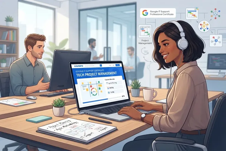 Featured image for: Master Tech Project Management with the Google IT Support Certificate