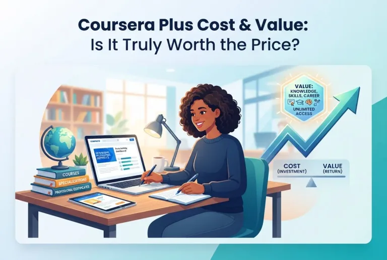 Featured image for: Coursera Plus Cost & Value: Is It Truly Worth the Price?