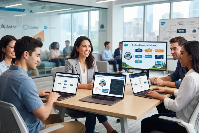 Featured image for: Mastering Salesforce: A Review of the Trailhead Academy Pathway