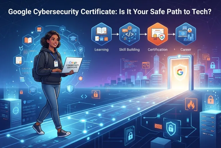 Featured image for: Google Cybersecurity Certificate: Is It Your Safe Path to Tech?