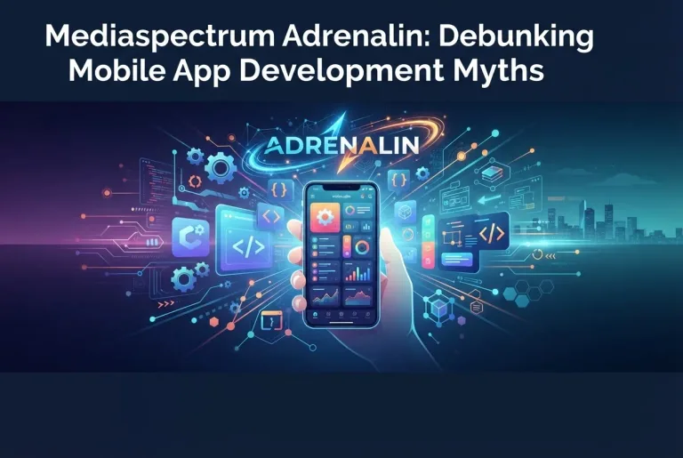 Featured image for: Mediaspectrum Adrenalin: Debunking Mobile App Development Myths