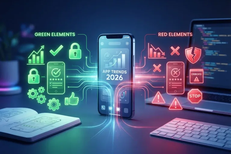 Featured image for: Mobile App Trends 2026: Software Red Flags and Green Lights