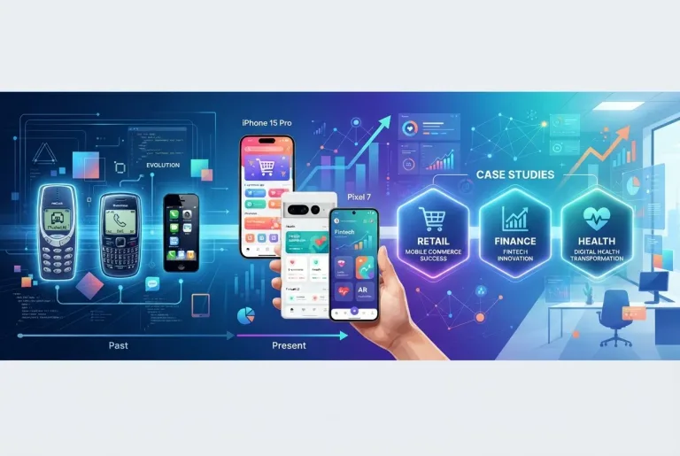 Featured image for: Mobile App Technology Evolution and Case Studies 📱