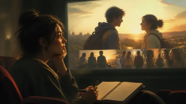 Capa editorial humanizada — 8 Filmes Sobre Amadurecimento Emocional e Novas Conexões