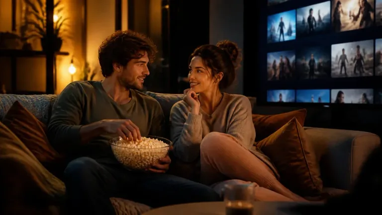 Capa editorial humanizada — Filmes Para o Primeiro Encontro: 10 Escolhas Para Assistir Juntos