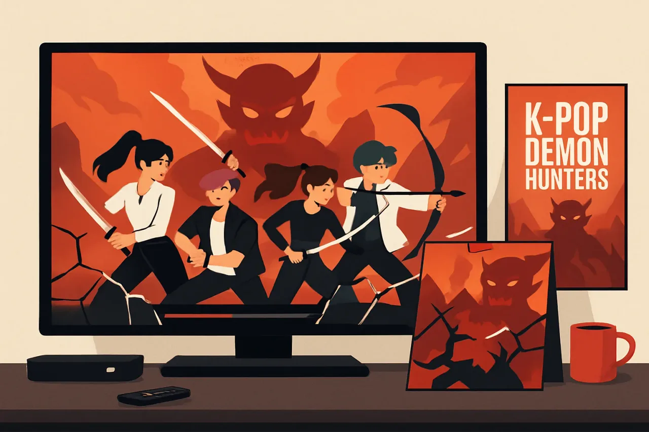 K-Pop Demon Hunters movie artwork