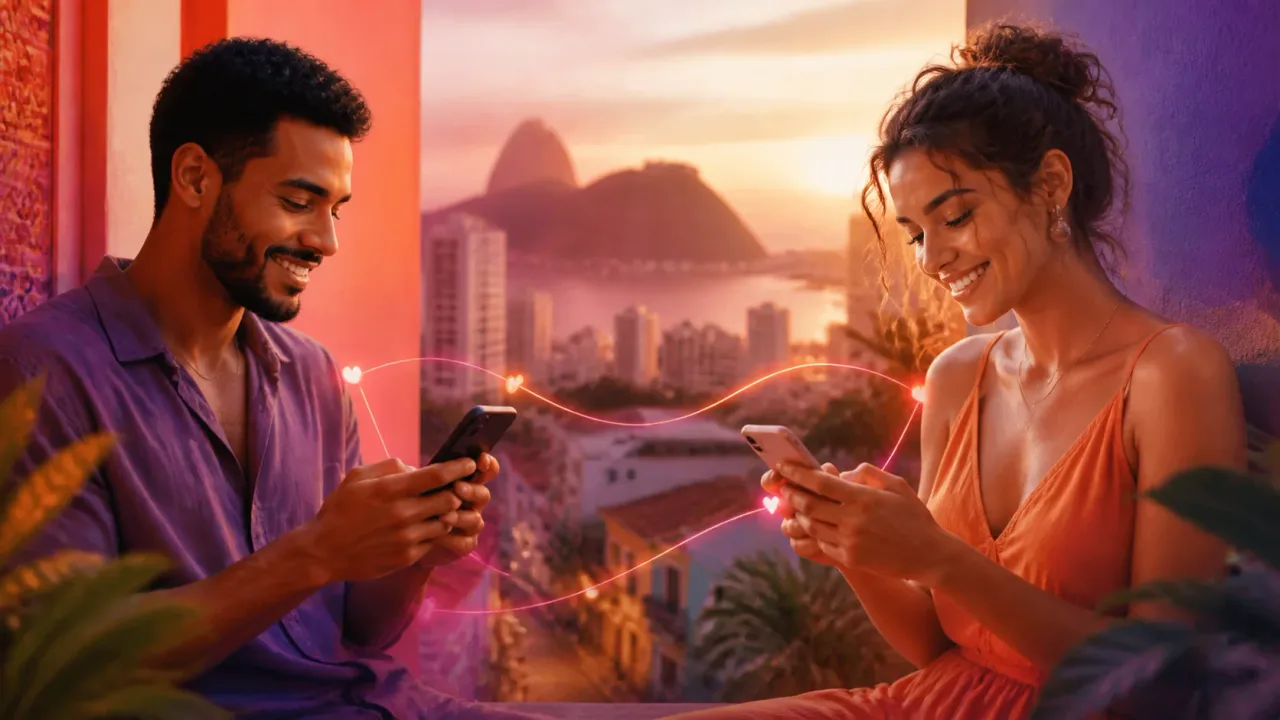 Conexões e amor digital no Brasil