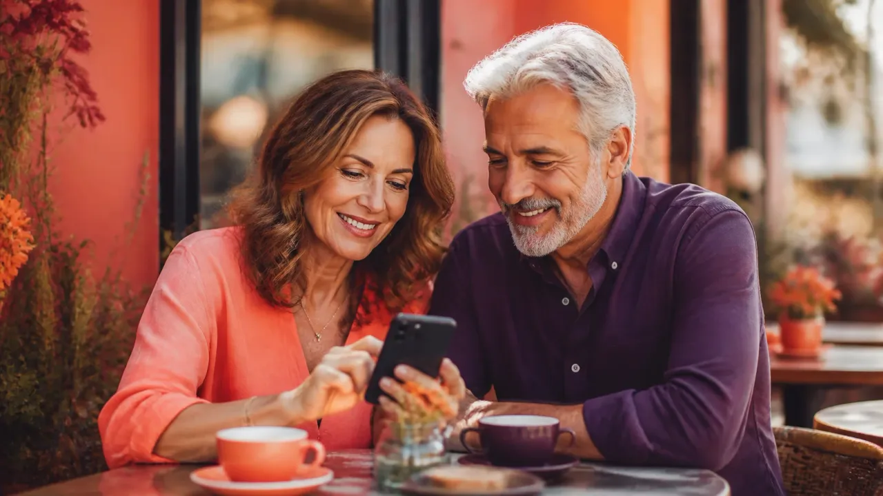 Aplicativos de relacionamento para pessoas 50 mais