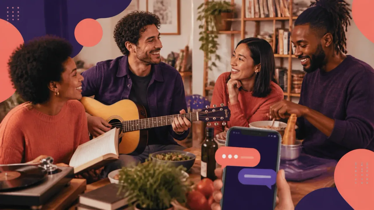 Aplicativos de chat por interesse