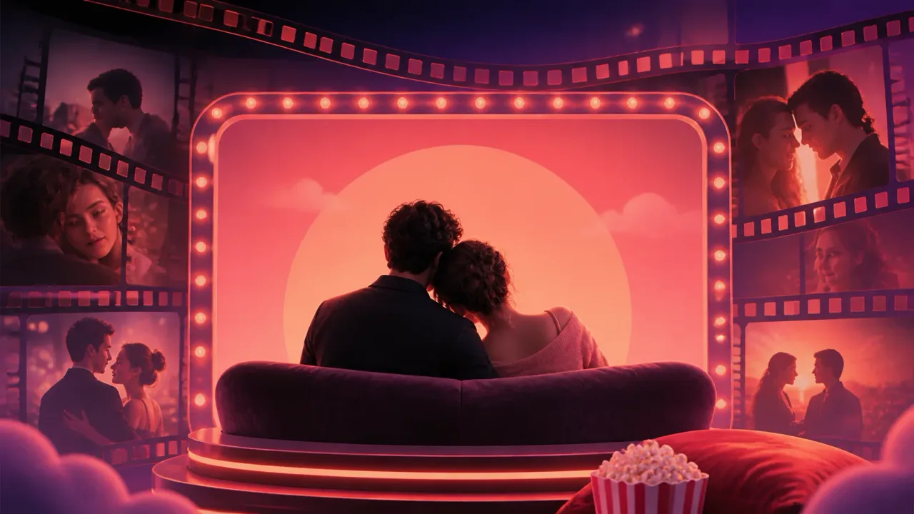 Lançamentos de romance no streaming