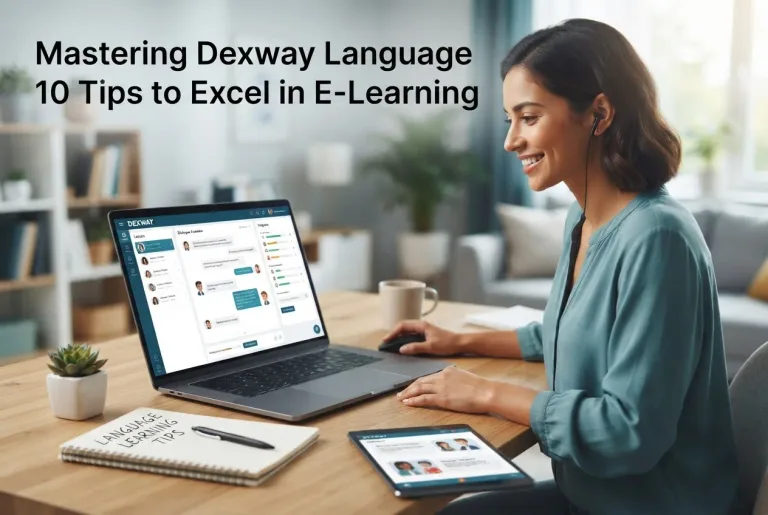 Featured image for: Mastering Dexway Language Courses: 10 Tips to Excel in E-Learning