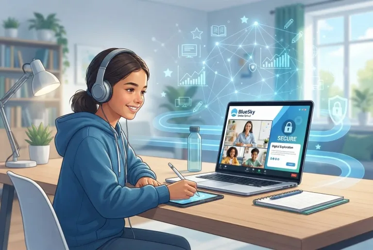 Featured image for: BlueSky Online School: A Secure Virtual Learning Path