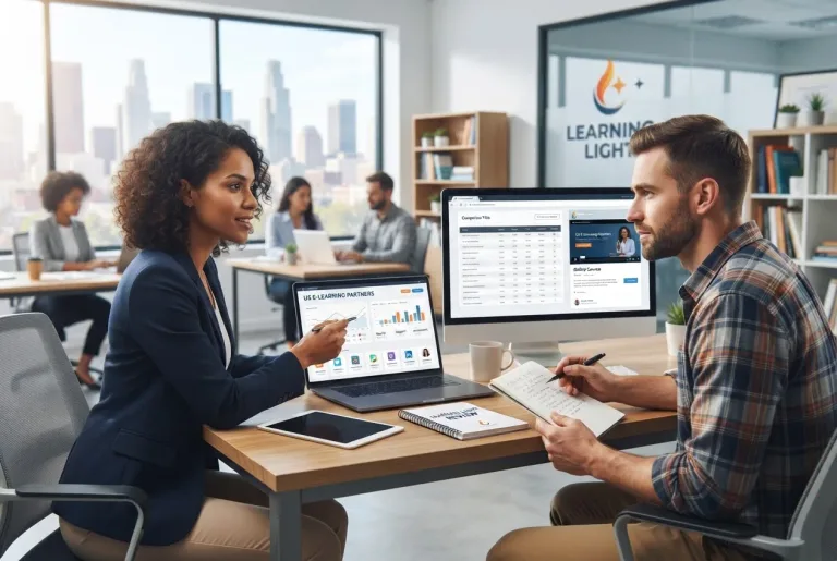 Featured image for: Learning Light Review: Choosing the Best US E-Learning Partner