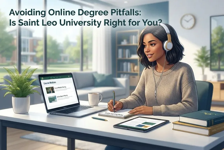 Featured image for: Avoiding Online Degree Pitfalls: Is Saint Leo University Right for You?
