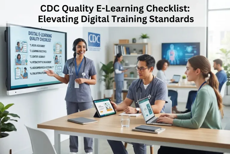 Featured image for: CDC Quality E-Learning Checklist: Elevating Digital Training Standards