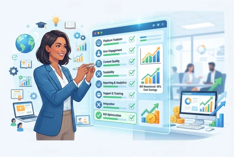 Featured image for: E-Learning Platform Evaluation Checklist: Maximize Your ROI
