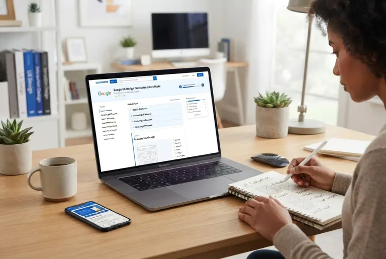 Featured image for: Evaluating the Coursera Google UX Design Certificate Clues