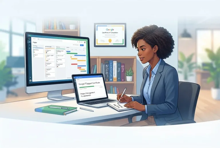 Featured image for: Master Tech Project Management with the Google IT Support Certificate