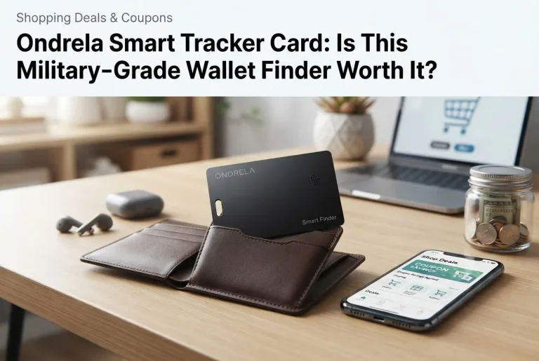 Featured image for: Ondrela Smart Tracker Card: Is This Military-Grade Wallet Finder Worth It?