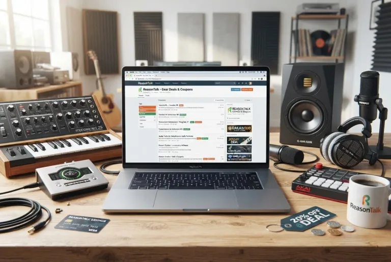 Featured image for: ReasonTalk: The Ultimate Forum for Saving on Music Production Gear