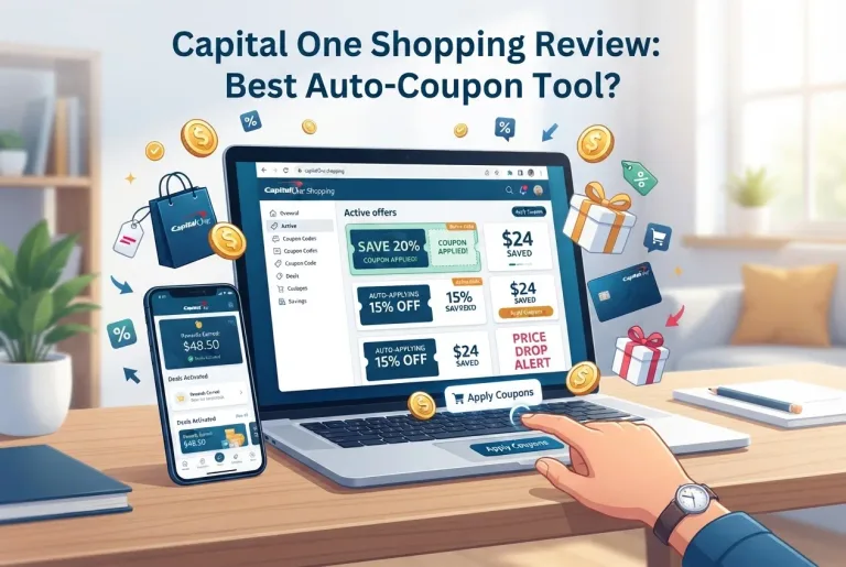 Featured image for: Capital One Shopping Review: Best Auto-Coupon Tool?