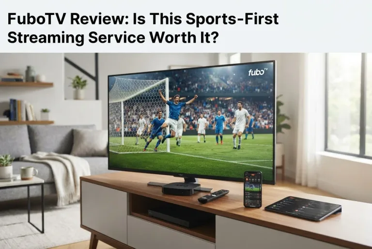 Featured image for: FuboTV Review: Is This Sports-First Streaming Service Worth It?