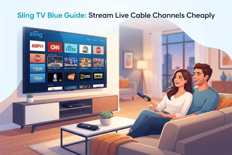 Featured image for: Sling TV Blue Guide: Stream Live Cable Channels Cheaply