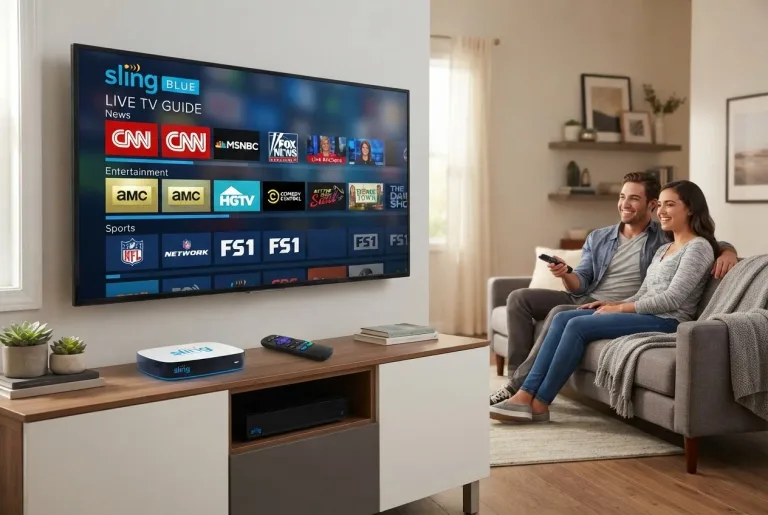 Featured image for: Sling TV Blue Guide: Stream Live News & Entertainment for Less