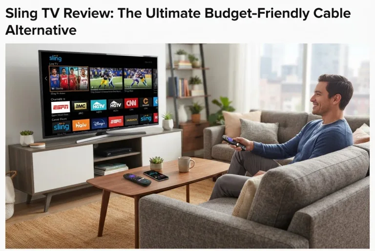 Featured image for: Sling TV Review: The Ultimate Budget-Friendly Cable Alternative
