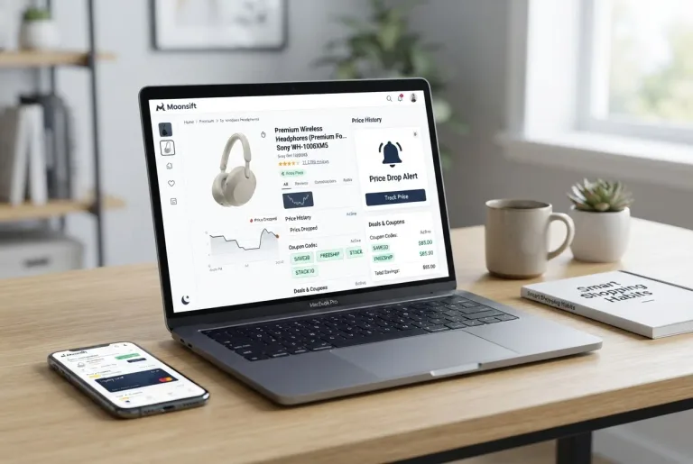 Featured image for: Moonsift Price Tracker: Master Smart Shopping & Coupon Stacking