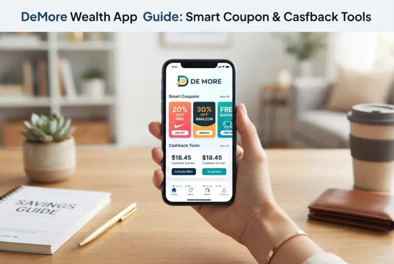 Featured image for: DeMore Wealth App Guide: Smart Coupon & Cashback Tools