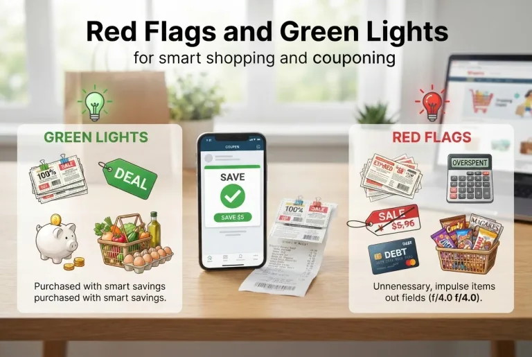 Featured image for: How to Coupon: Red Flags and Green Lights for Smart Shoppers