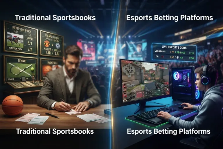 Featured image for: Choosing Esports Betting Platforms Over Traditional Sportsbooks