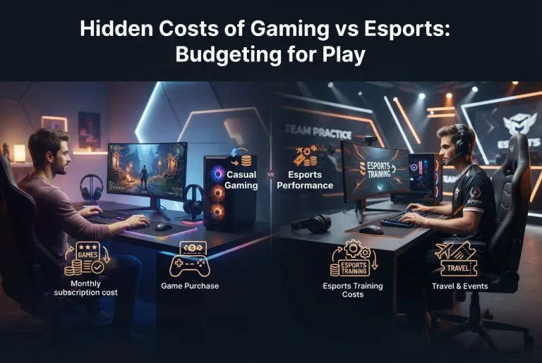 Featured image for: Hidden Costs of Gaming vs Esports: Budgeting for Play