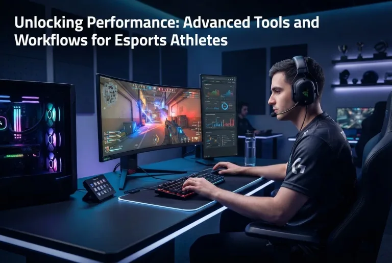 Featured image for: Unlocking Performance: Advanced Tools and Workflows for Esports Athletes