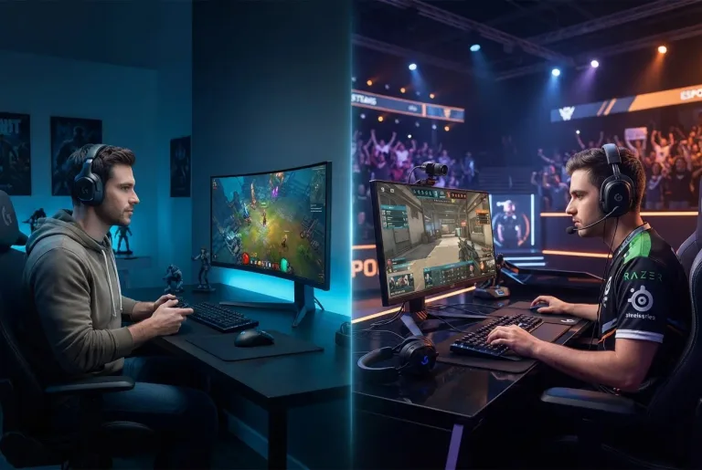 Featured image for: Choosing Esports Over Traditional Gaming: Which Competitive Path Fits Your Lifestyle?