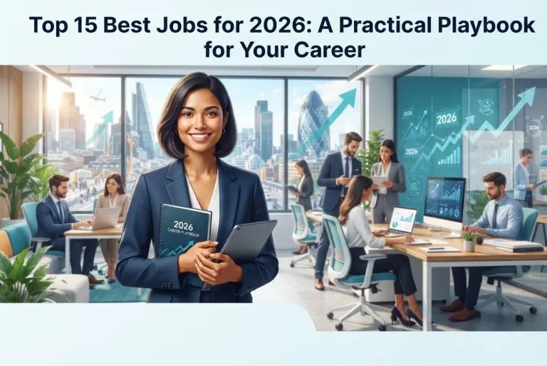Featured image for: Top 15 Best Jobs for 2026: A Practical Playbook for Your Career