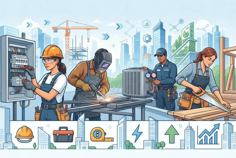 Featured image for: What Will the Job Market Look Like? Trade Careers on a Budget