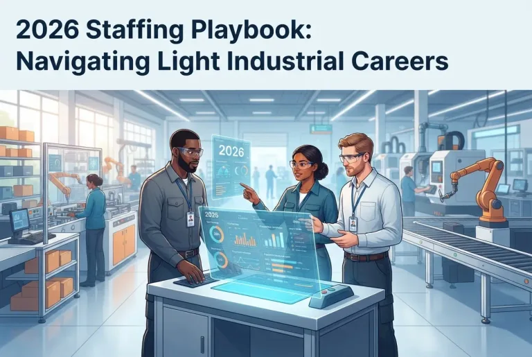 Featured image for: 2026 Staffing Playbook: Navigating Light Industrial Careers
