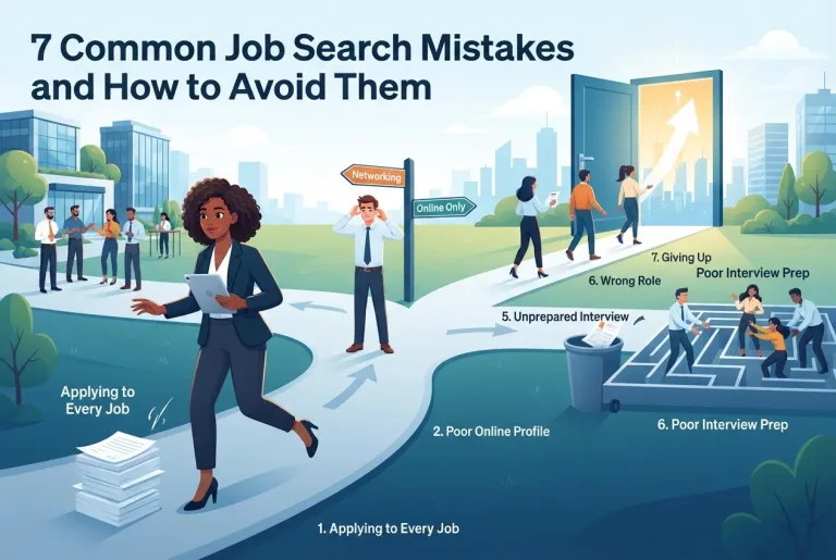 Featured image for: 7 Common Job Search Mistakes and How to Avoid Them